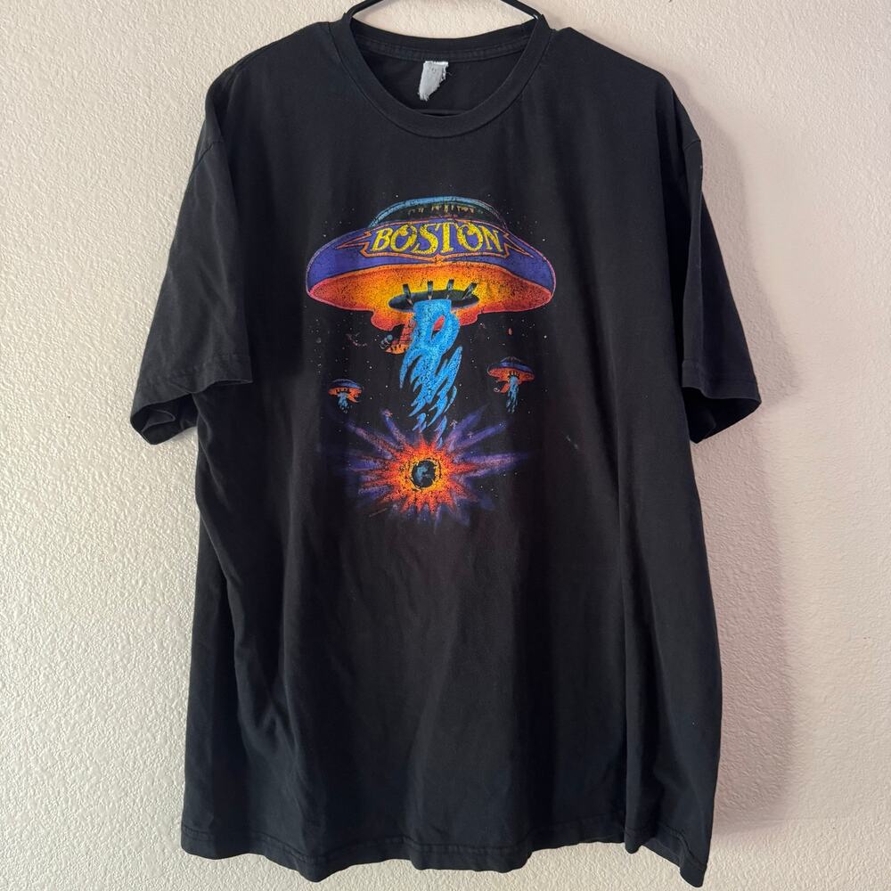 Vintage 90s Boston Classic Rock Album Promo Tee